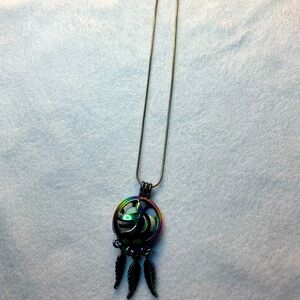 Dream catcher necklace